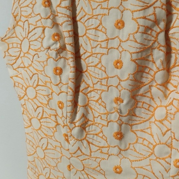 VINTAGE 1960’s Embroidered Dress - Picture 4 of 8
